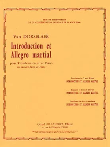 Introduction et allegro martial opus 58 Visual